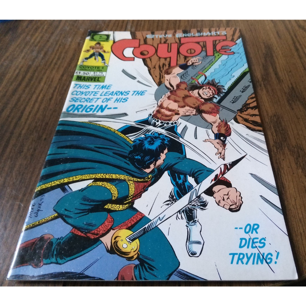 Coyote #4 (January 1984 Marvel/Epic Comics)